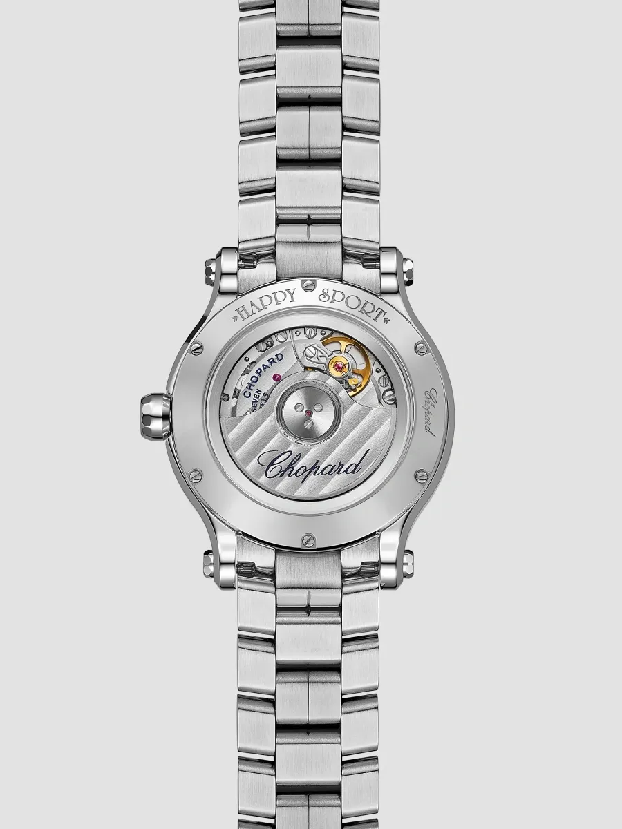Chopard Women's Happy Sport Stainless Steel & 0.25 TCW Diamond Bracelet Watch/30MM | Thumbnail 4 Chopard Women's Happy Sport Stainless Steel & 0.25 TCW Diamond Bracelet Watch/30MM | Thumbnail 4