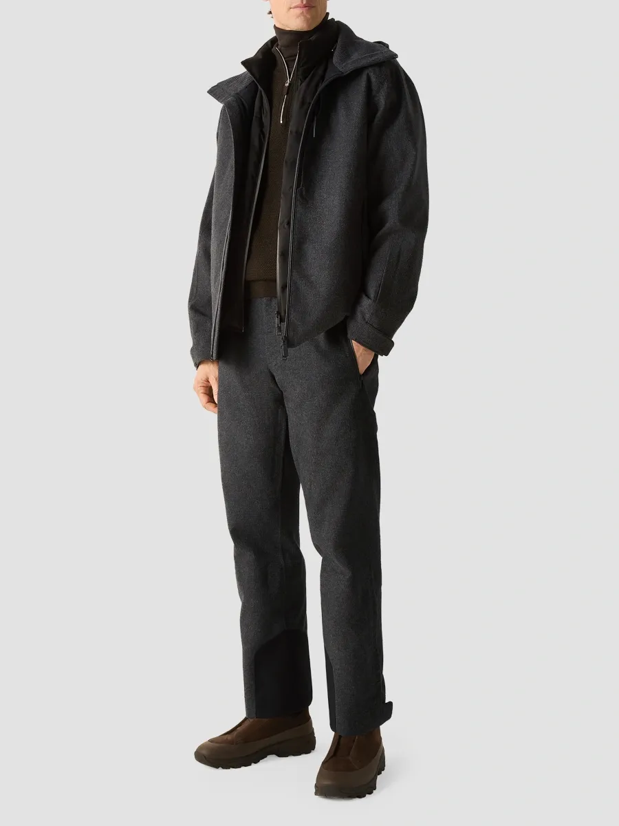 Zegna Men's Dark Grey Oasi Cashmere Ski Pants | Thumbnail 2