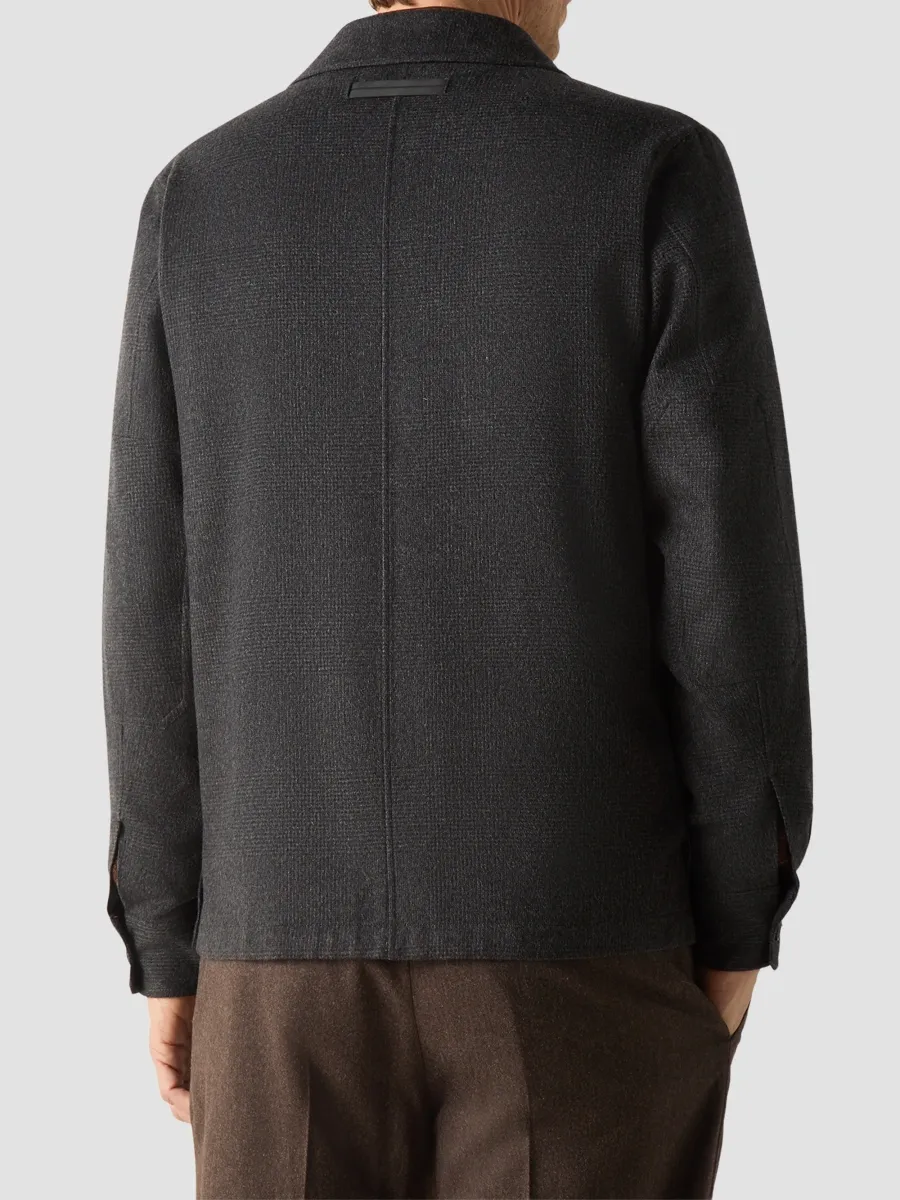 Zegna Men's Oasi Cashmere Overshirt | Thumbnail 3 Zegna Men's Oasi Cashmere Overshirt | Thumbnail 3