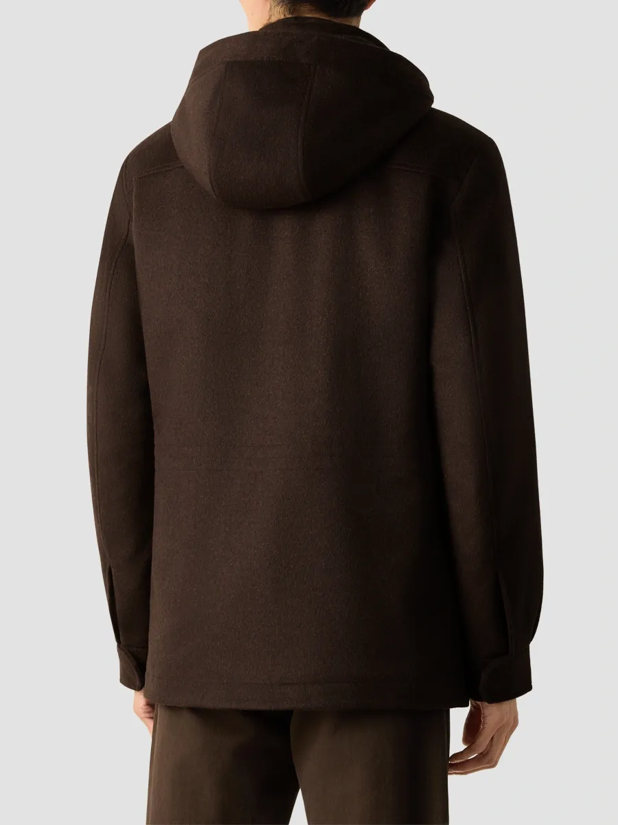 Zegna Men's Oasi Cashmere Elements Car Coat | Thumbnail 4 Zegna Men's Oasi Cashmere Elements Car Coat | Thumbnail 4