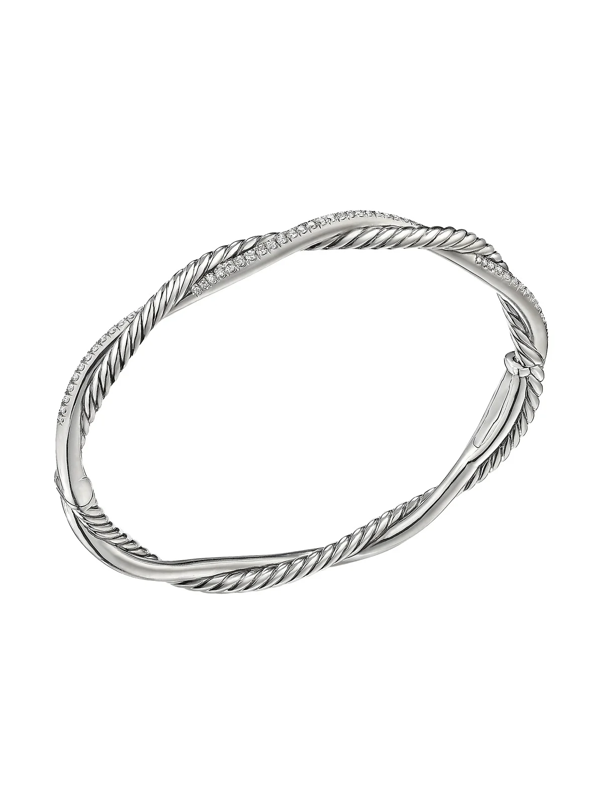 David Yurman Women's Petite Infinity Bracelet With Diamonds