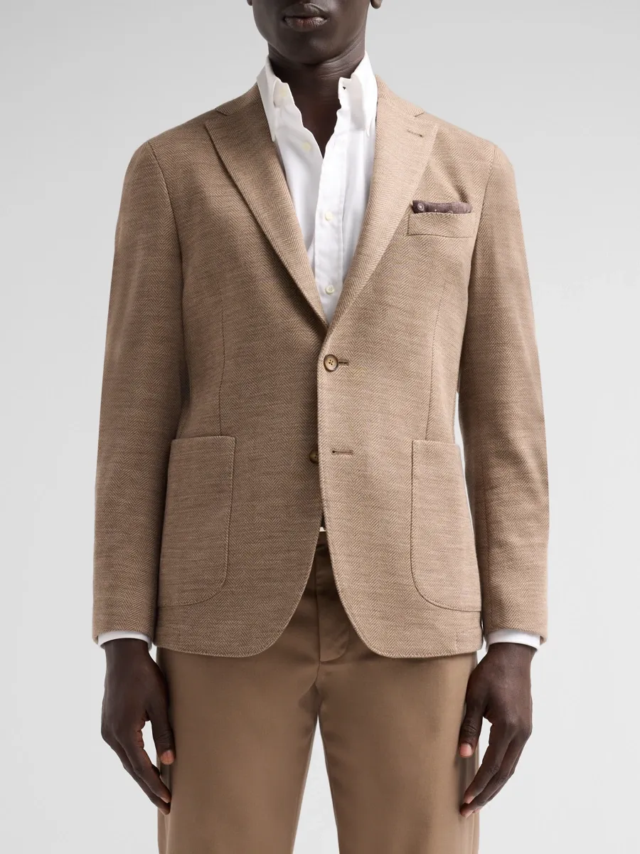 Saks Fifth Avenue Men's COLLECTION Herringbone Wool-Blend Sport Coat | Thumbnail 4 Saks Fifth Avenue Men's COLLECTION Herringbone Wool-Blend Sport Coat | Thumbnail 4