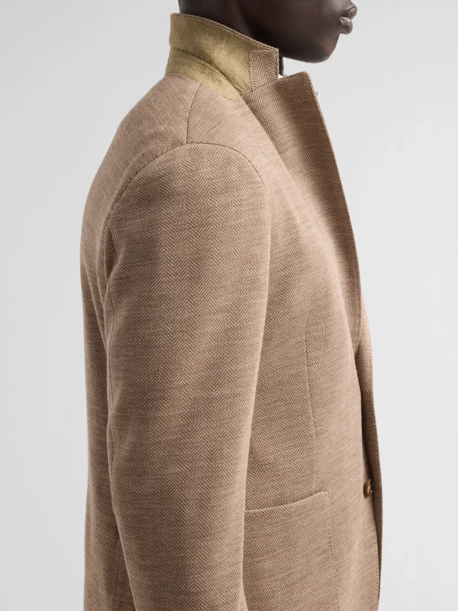 Saks Fifth Avenue Men's COLLECTION Herringbone Wool-Blend Sport Coat | Thumbnail 7 Saks Fifth Avenue Men's COLLECTION Herringbone Wool-Blend Sport Coat | Thumbnail 7