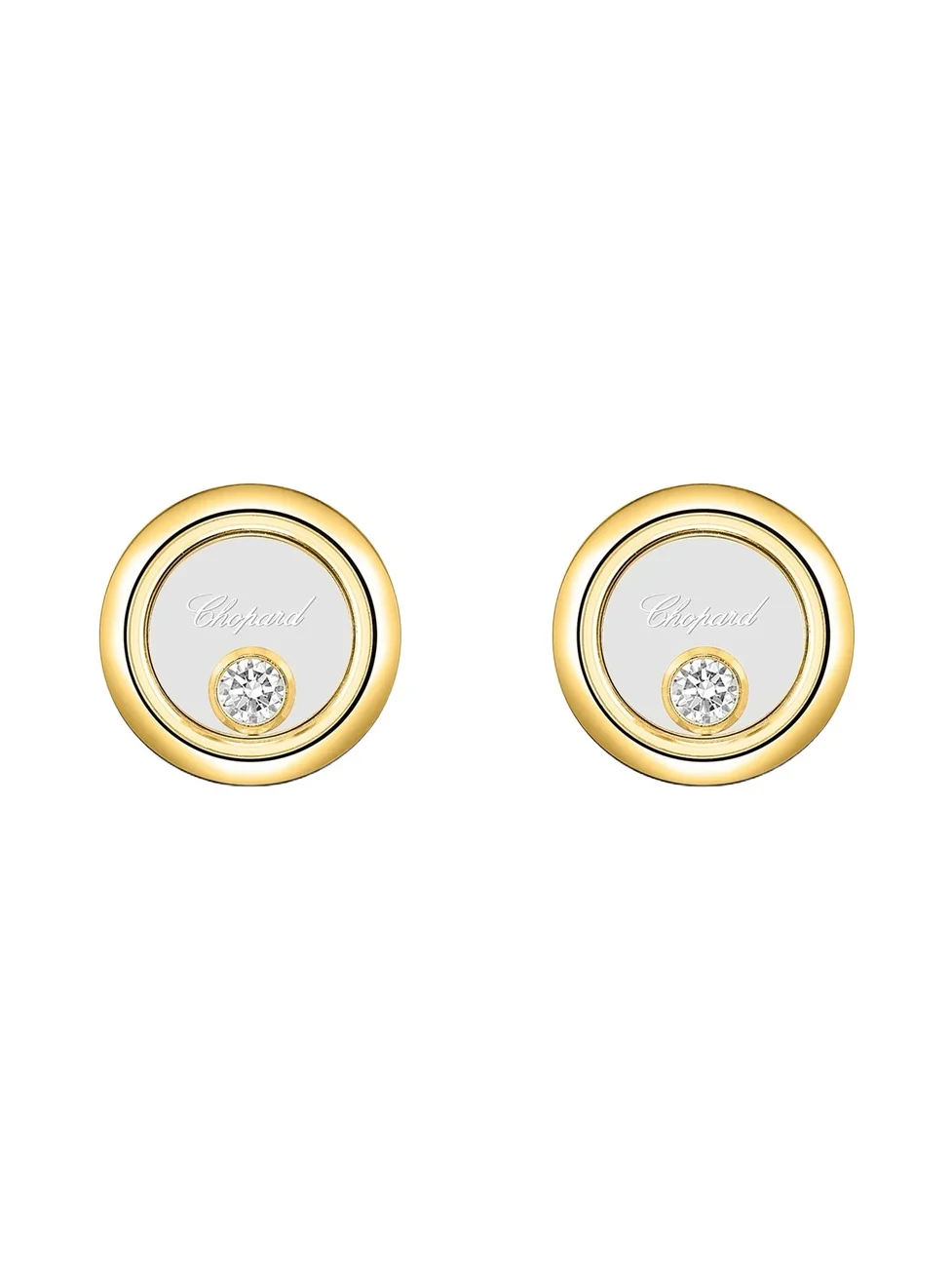 Women's Happy Diamonds Small Icons 18K Rose Gold & 0.1 TCW Diamond Stud Earrings Women's Happy Diamonds Small Icons 18K Rose Gold & 0.1 TCW Diamond Stud Earrings