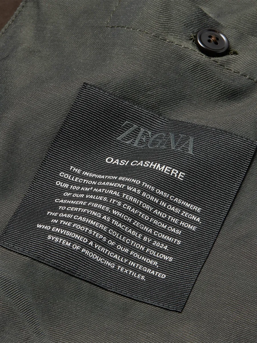 Zegna Men's Oasi Cashmere Chore Jacket | Thumbnail 5 Zegna Men's Oasi Cashmere Chore Jacket | Thumbnail 5