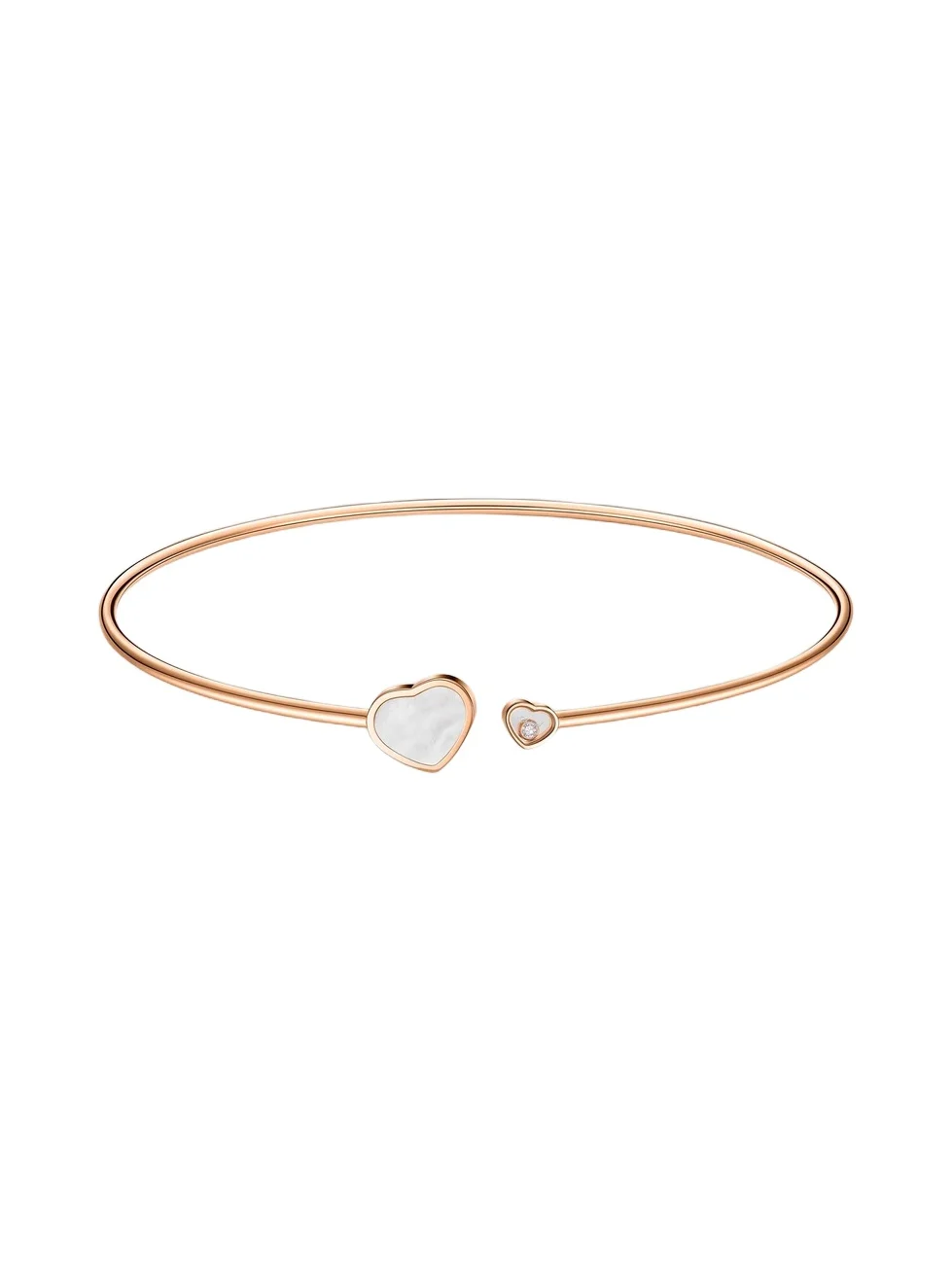 Women's Happy Diamonds Happy Hearts 18K Rose Gold, Mother-of-Pearl & 0.05 TCW Diamond Choker Necklace Women's Happy Diamonds Happy Hearts 18K Rose Gold, Mother-of-Pearl & 0.05 TCW Diamond Choker Necklace