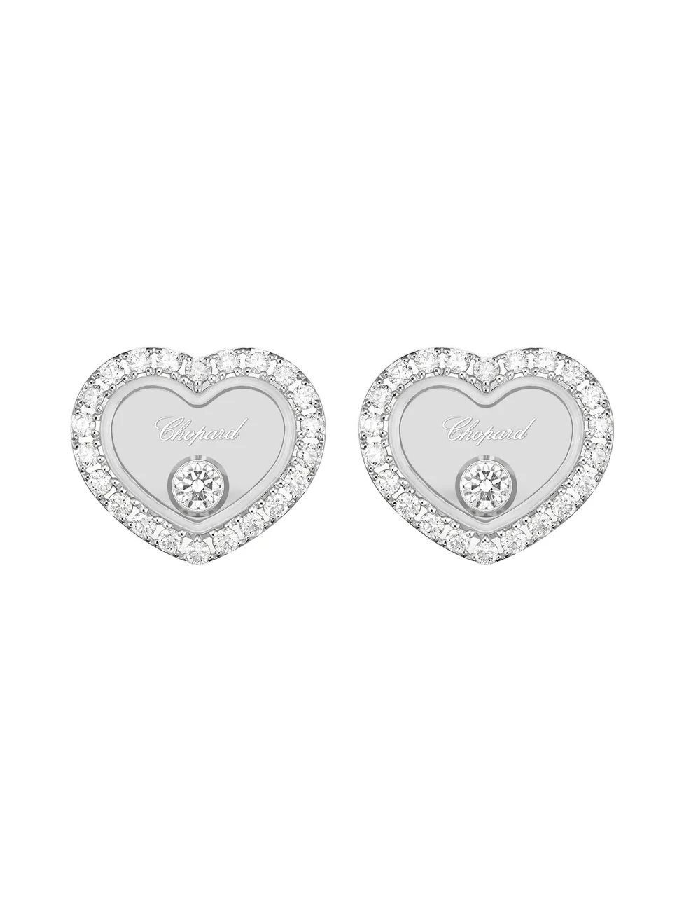 Women's Happy Diamonds Icons 18K White Gold & 0.32 TCW Diamond Stud Earrings Women's Happy Diamonds Icons 18K White Gold & 0.32 TCW Diamond Stud Earrings