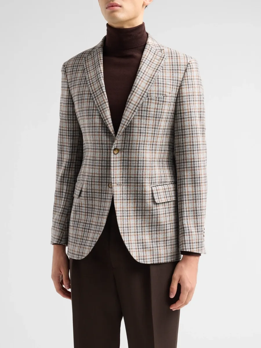 Saks Fifth Avenue Men's COLLECTION Check Wool Sport Coat | Thumbnail 4 Saks Fifth Avenue Men's COLLECTION Check Wool Sport Coat | Thumbnail 4