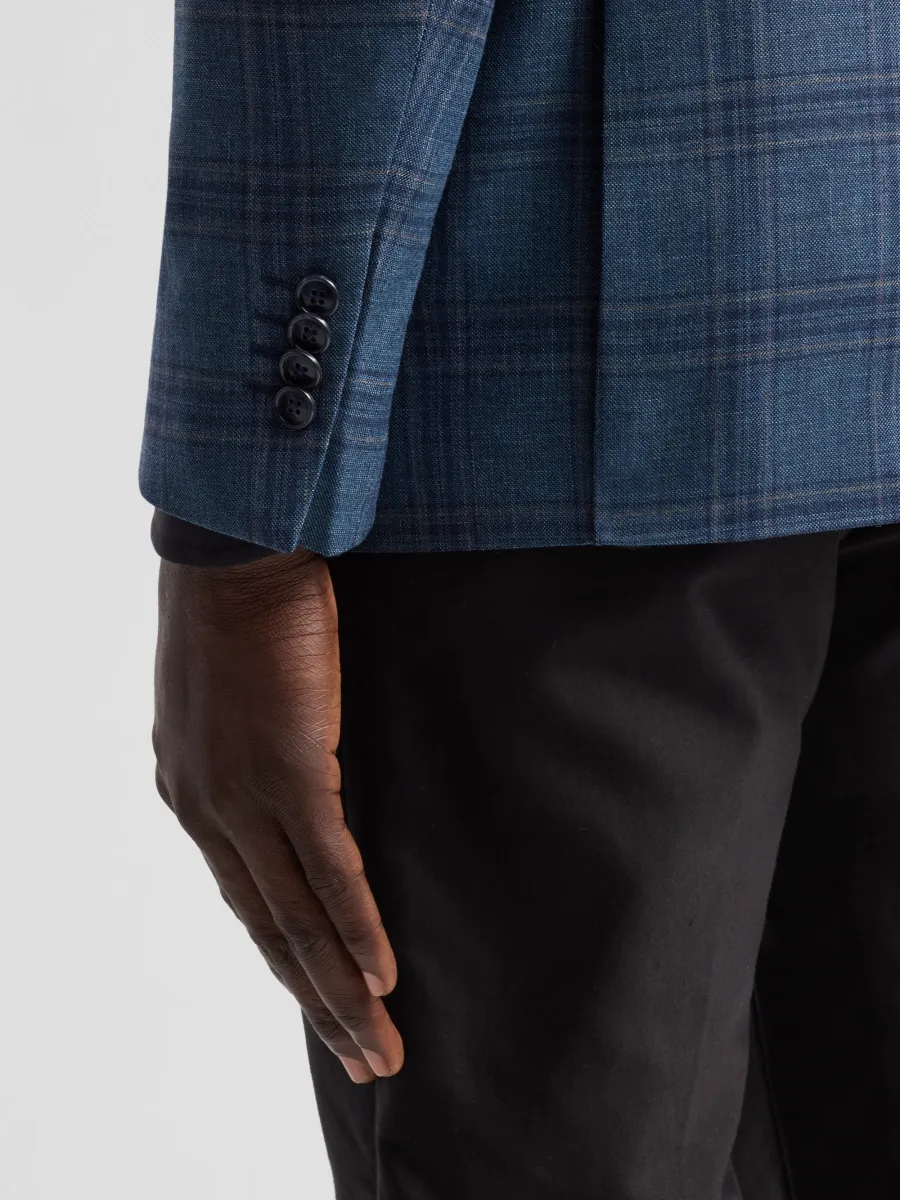 Saks Fifth Avenue Men's COLLECTION Windowpane Plaid Wool Sport Coat | Thumbnail 8 Saks Fifth Avenue Men's COLLECTION Windowpane Plaid Wool Sport Coat | Thumbnail 8
