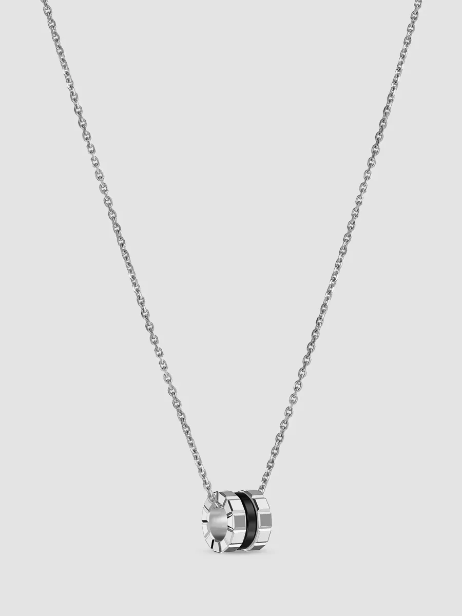 Chopard Women's Ice Cube 18K White Gold & Ceramic Pendant Necklace | Thumbnail 3 Chopard Women's Ice Cube 18K White Gold & Ceramic Pendant Necklace | Thumbnail 3