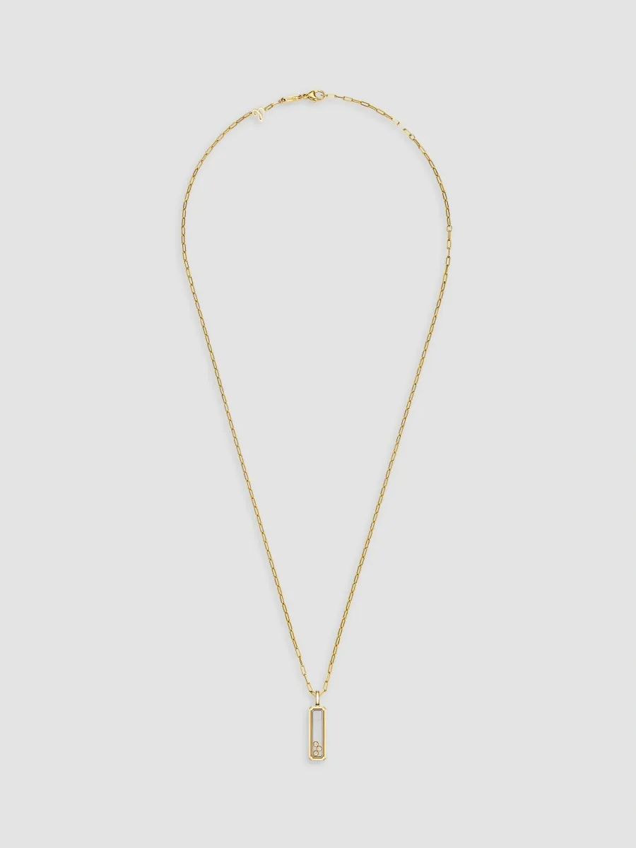 Chopard Women's Happy Diamonds Icons 18K Yellow Gold & 0.15 TCW Diamond Medium Pendant Necklace | Thumbnail 2 Chopard Women's Happy Diamonds Icons 18K Yellow Gold & 0.15 TCW Diamond Medium Pendant Necklace | Thumbnail 2