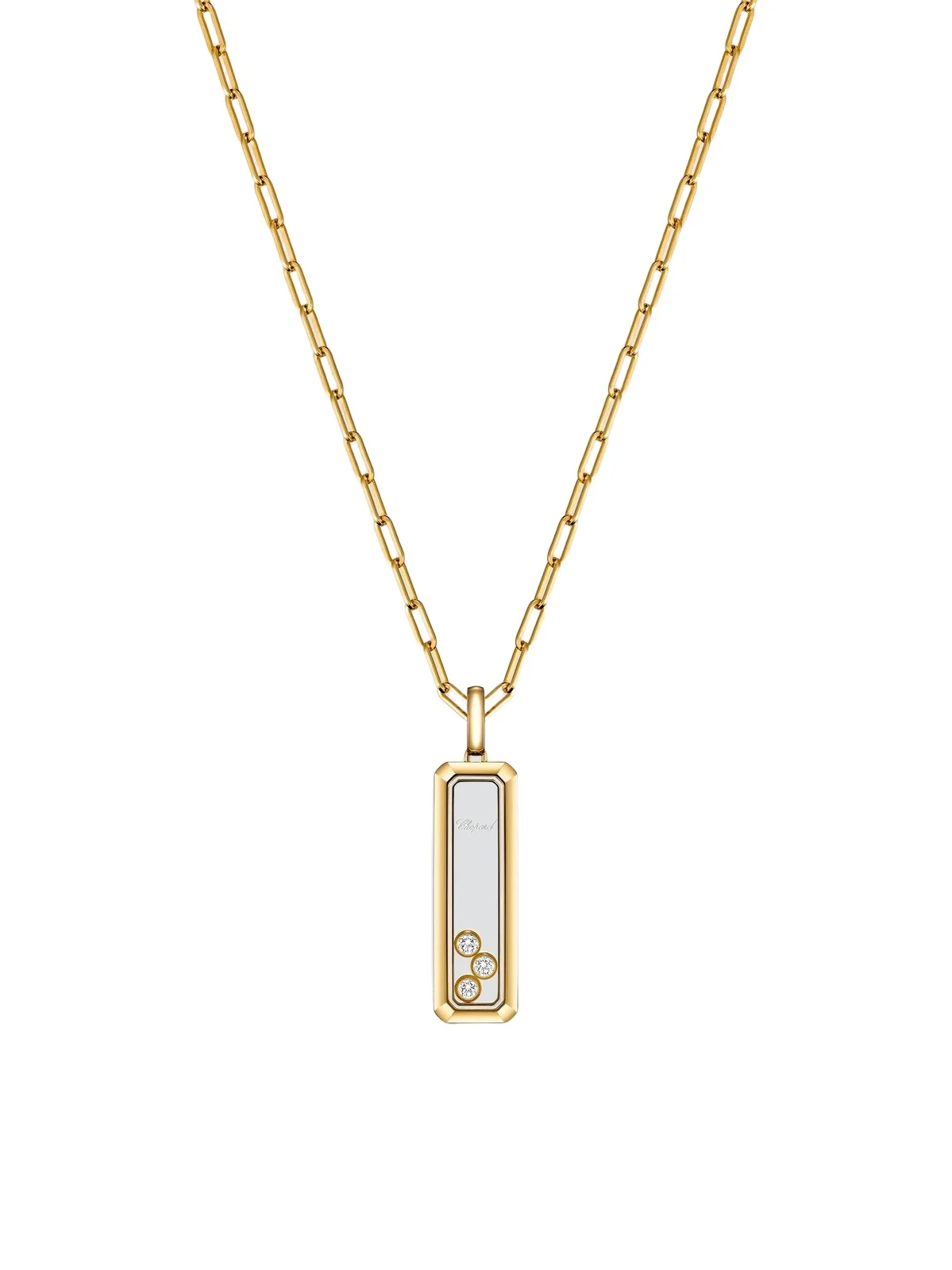 Women's Happy Diamonds Icons 18K Yellow Gold & 0.15 TCW Diamond Medium Pendant Necklace Women's Happy Diamonds Icons 18K Yellow Gold & 0.15 TCW Diamond Medium Pendant Necklace