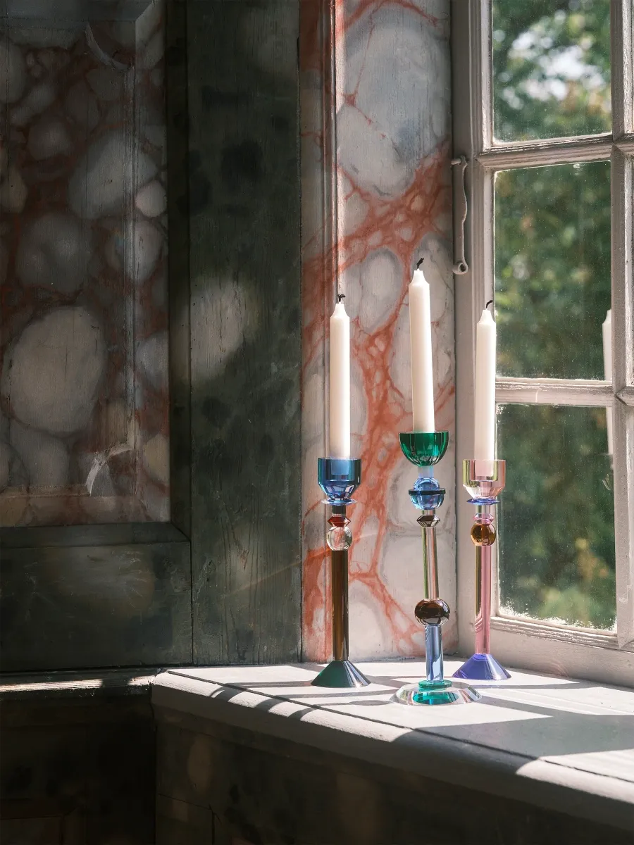 Reflections Copenhagen Tableau Helene Crystal Candleholder | Thumbnail 2 Reflections Copenhagen Tableau Helene Crystal Candleholder | Thumbnail 2