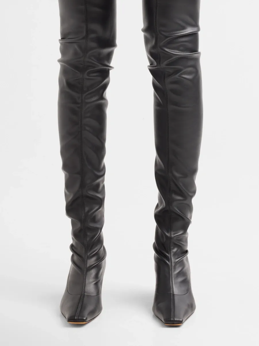 Proenza Schouler Women's Trap 60MM Over The Knee Boots | Thumbnail 2 Proenza Schouler Women's Trap 60MM Over The Knee Boots | Thumbnail 2
