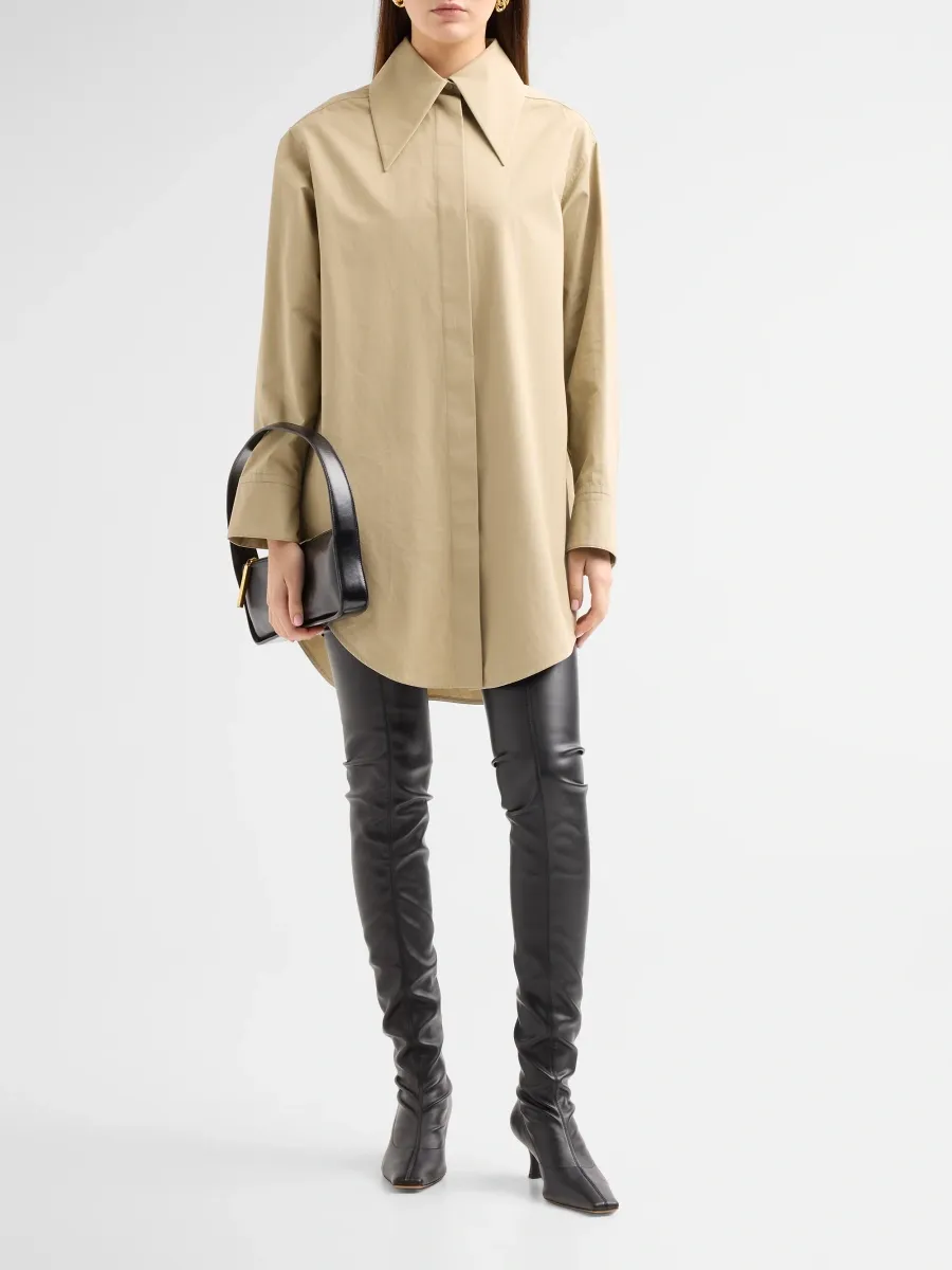 Proenza Schouler Women's Trap 60MM Over The Knee Boots | Thumbnail 3 Proenza Schouler Women's Trap 60MM Over The Knee Boots | Thumbnail 3
