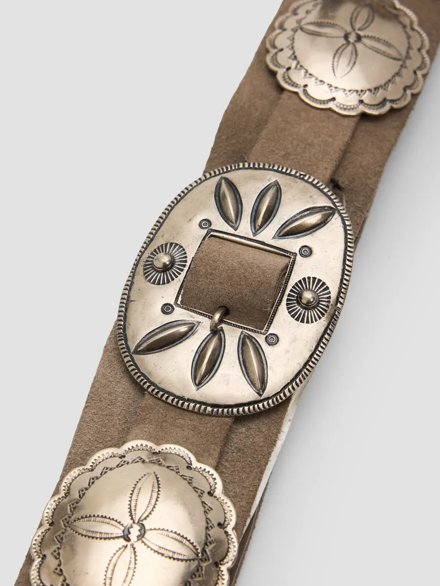 Ralph Lauren Women's Concho Leather Belt | Thumbnail 3 Ralph Lauren Women's Concho Leather Belt | Thumbnail 3