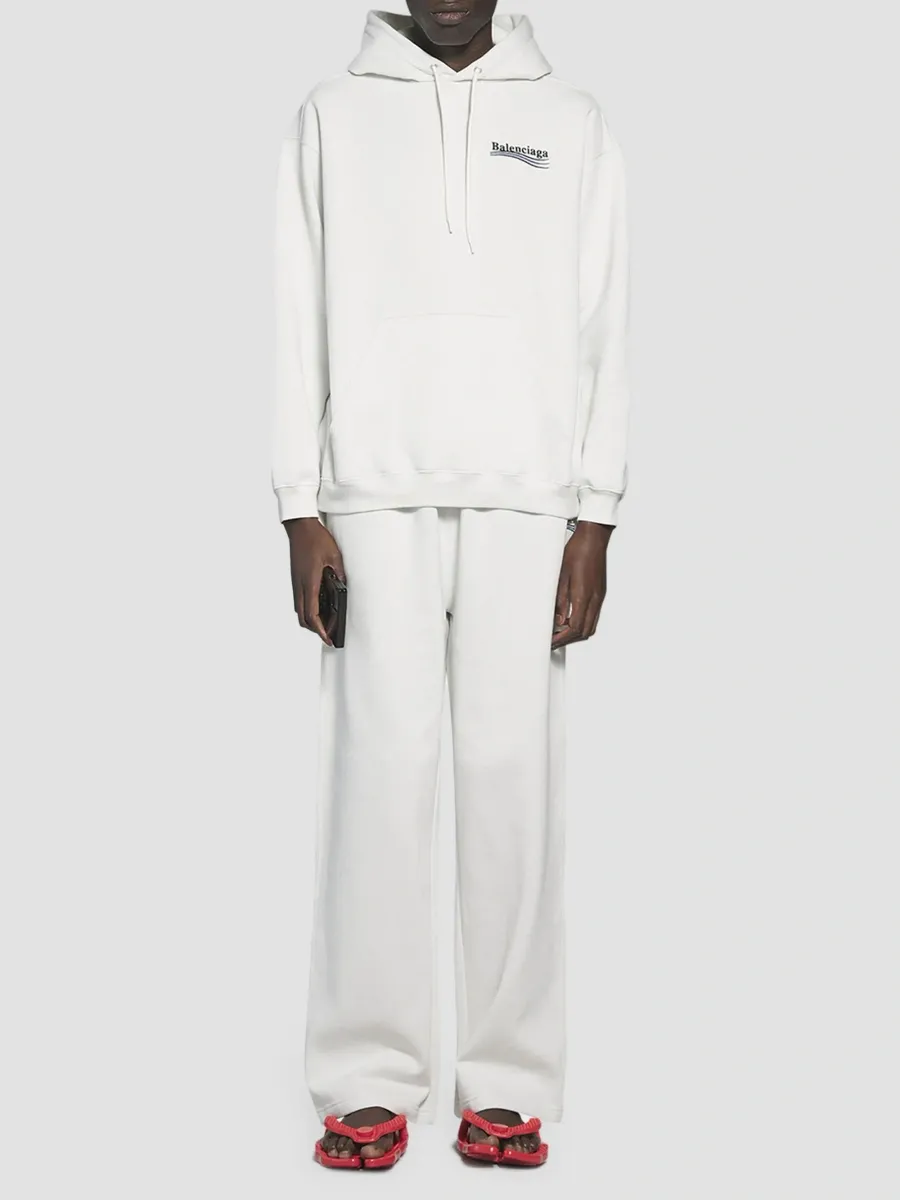 Balenciaga Men's Political Campaign Hoodie Medium Fit | Thumbnail 2 Balenciaga Men's Political Campaign Hoodie Medium Fit | Thumbnail 2