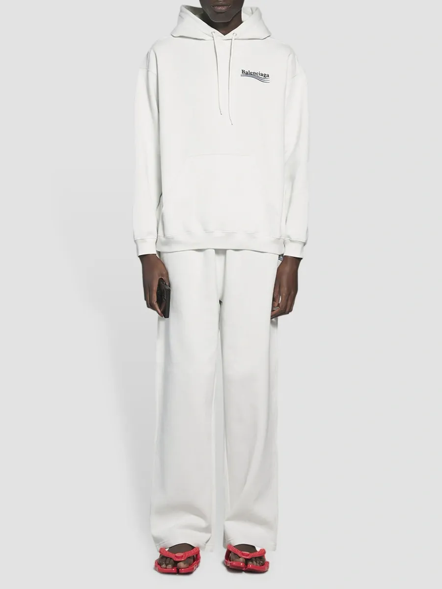 Balenciaga Men's Political Campaign Hoodie Medium Fit | Thumbnail 4 Balenciaga Men's Political Campaign Hoodie Medium Fit | Thumbnail 4