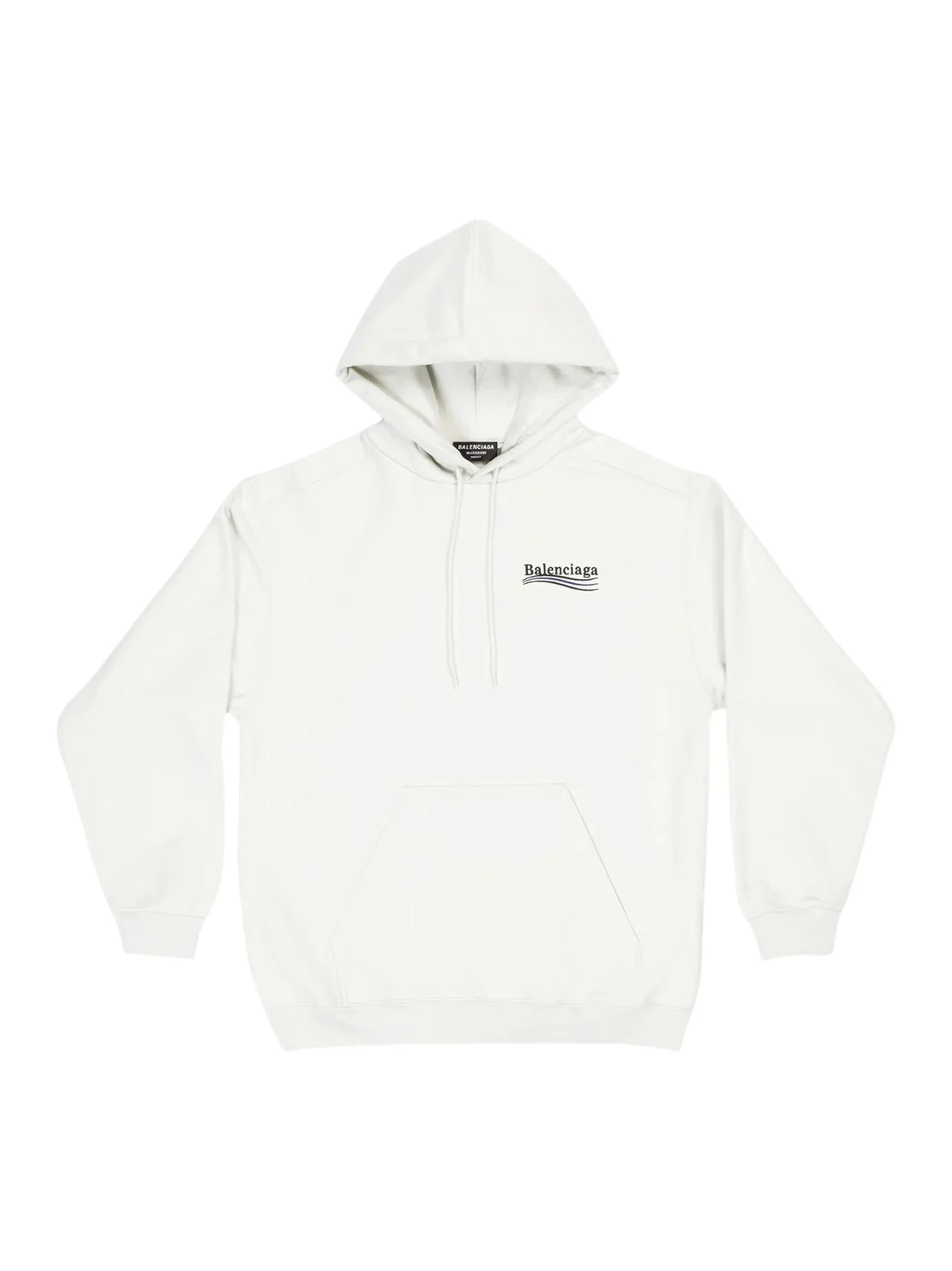 Balenciaga Men's Political Campaign Hoodie Medium Fit