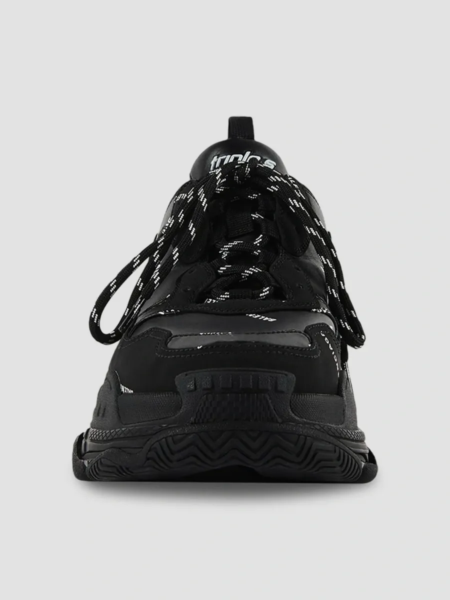 Balenciaga Women's Triple S Sneakers Allover Logo | Thumbnail 2 Balenciaga Women's Triple S Sneakers Allover Logo | Thumbnail 2