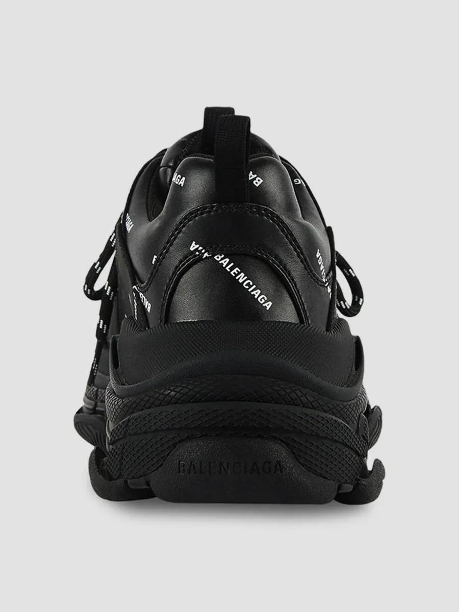 Balenciaga Women's Triple S Sneakers Allover Logo | Thumbnail 3 Balenciaga Women's Triple S Sneakers Allover Logo | Thumbnail 3