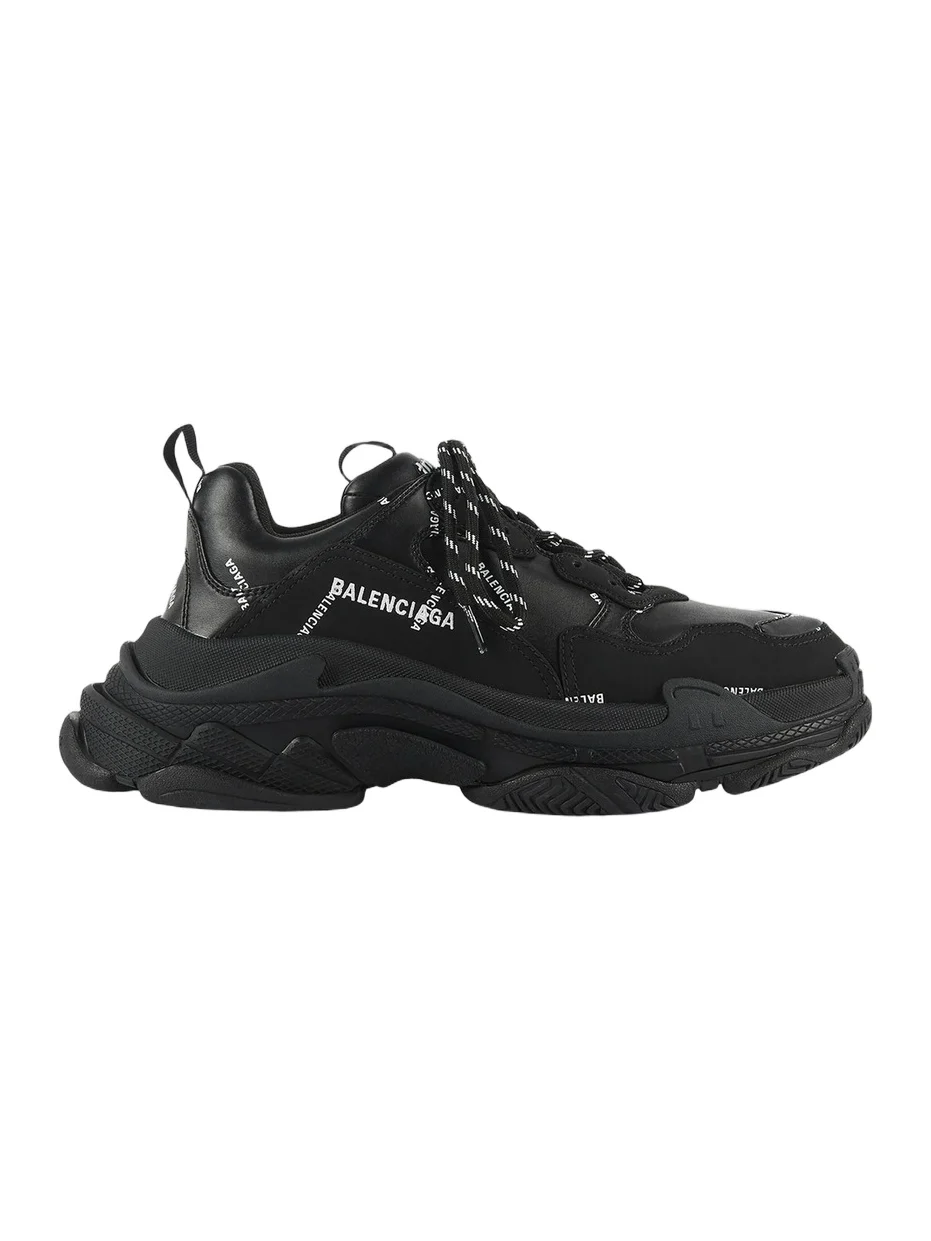 Women's Triple S Sneakers Allover Logo Women's Triple S Sneakers Allover Logo