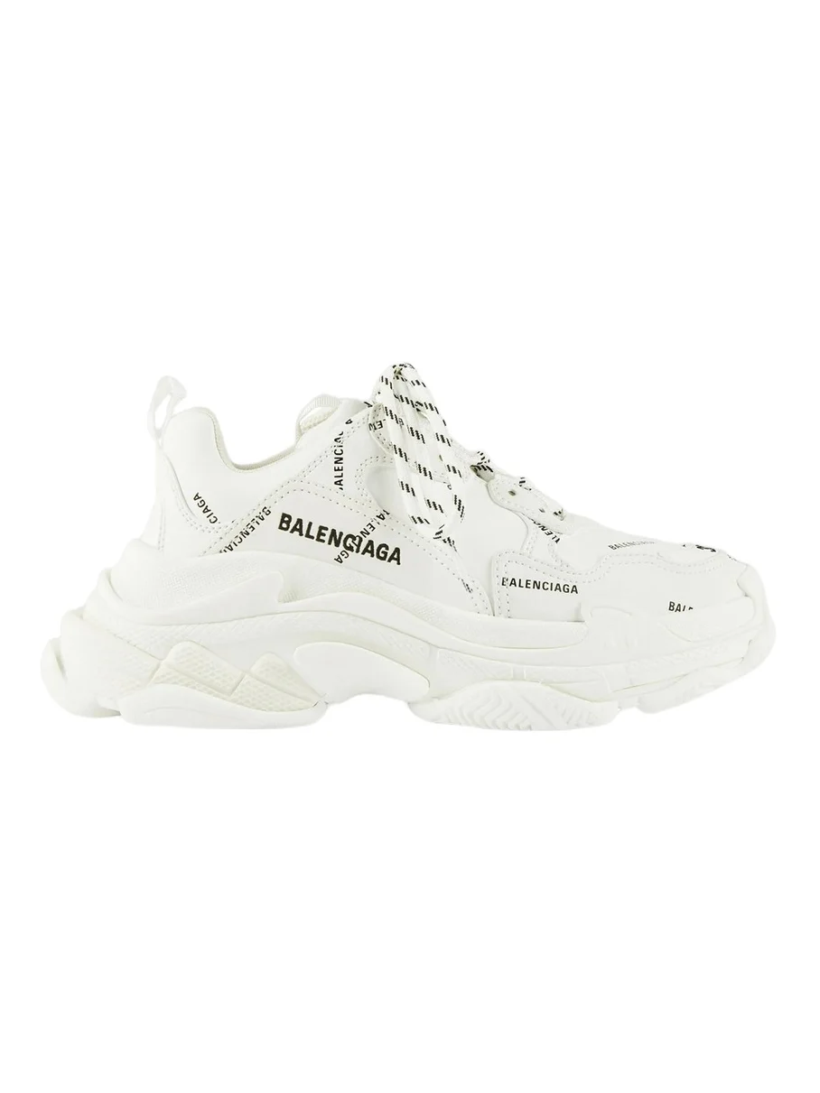 Women's Triple S Sneakers Allover Logo Women's Triple S Sneakers Allover Logo
