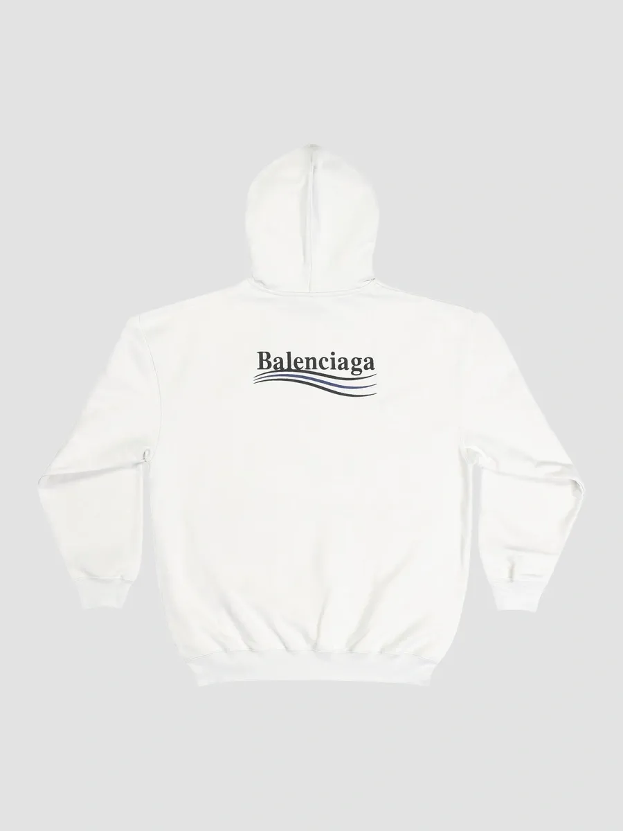 Balenciaga Women's Political Campaign Medium Fit Hoodie | Thumbnail 3 Balenciaga Women's Political Campaign Medium Fit Hoodie | Thumbnail 3