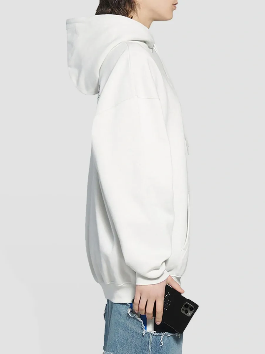 Balenciaga Women's Political Campaign Medium Fit Hoodie | Thumbnail 5 Balenciaga Women's Political Campaign Medium Fit Hoodie | Thumbnail 5