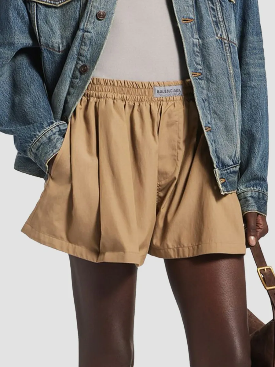 Balenciaga Women's A-Line Boxer Shorts | Thumbnail 2 Balenciaga Women's A-Line Boxer Shorts | Thumbnail 2