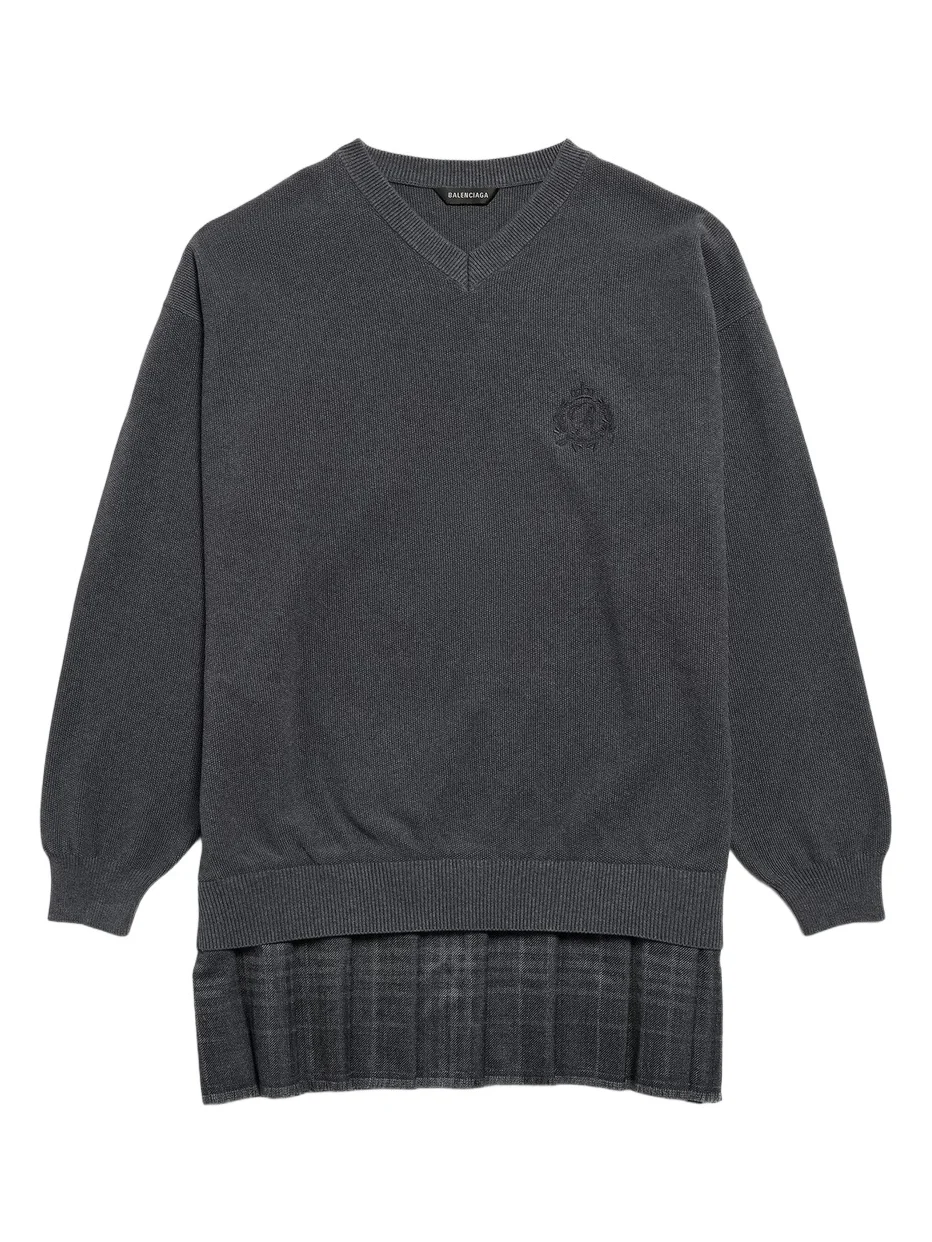 Women's Layered Sweater Dress Women's Layered Sweater Dress
