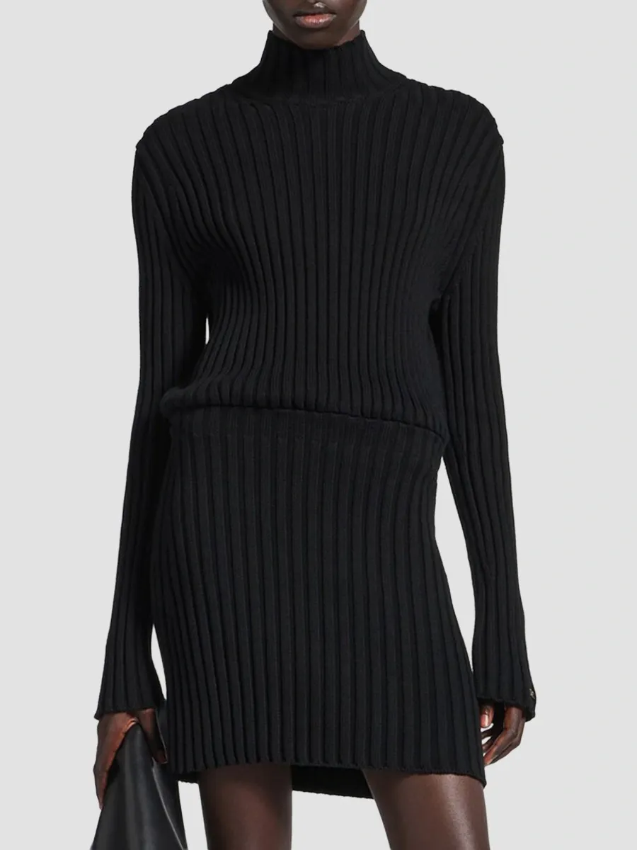 Balenciaga Women's Hourglass Mini Dress | Thumbnail 2 Balenciaga Women's Hourglass Mini Dress | Thumbnail 2