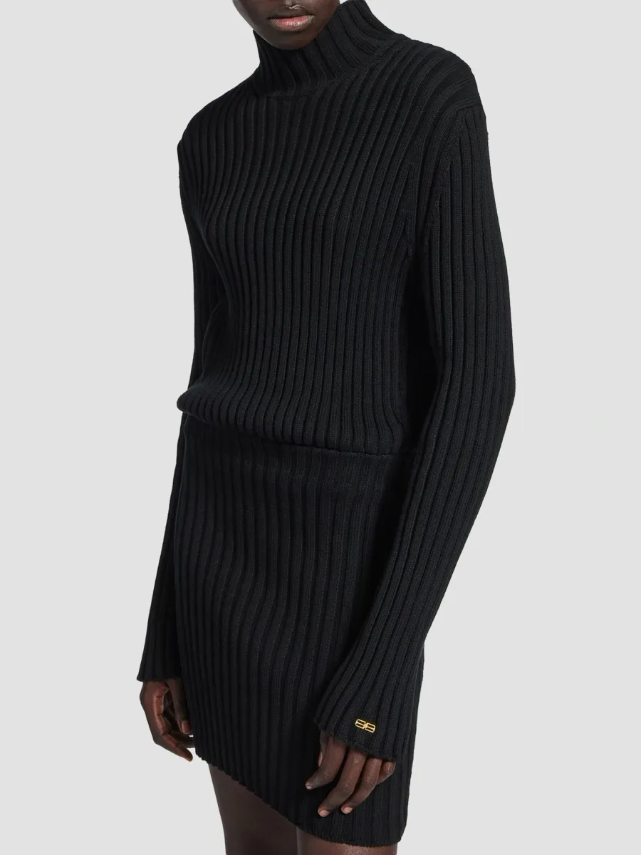 Balenciaga Women's Hourglass Mini Dress | Thumbnail 5 Balenciaga Women's Hourglass Mini Dress | Thumbnail 5