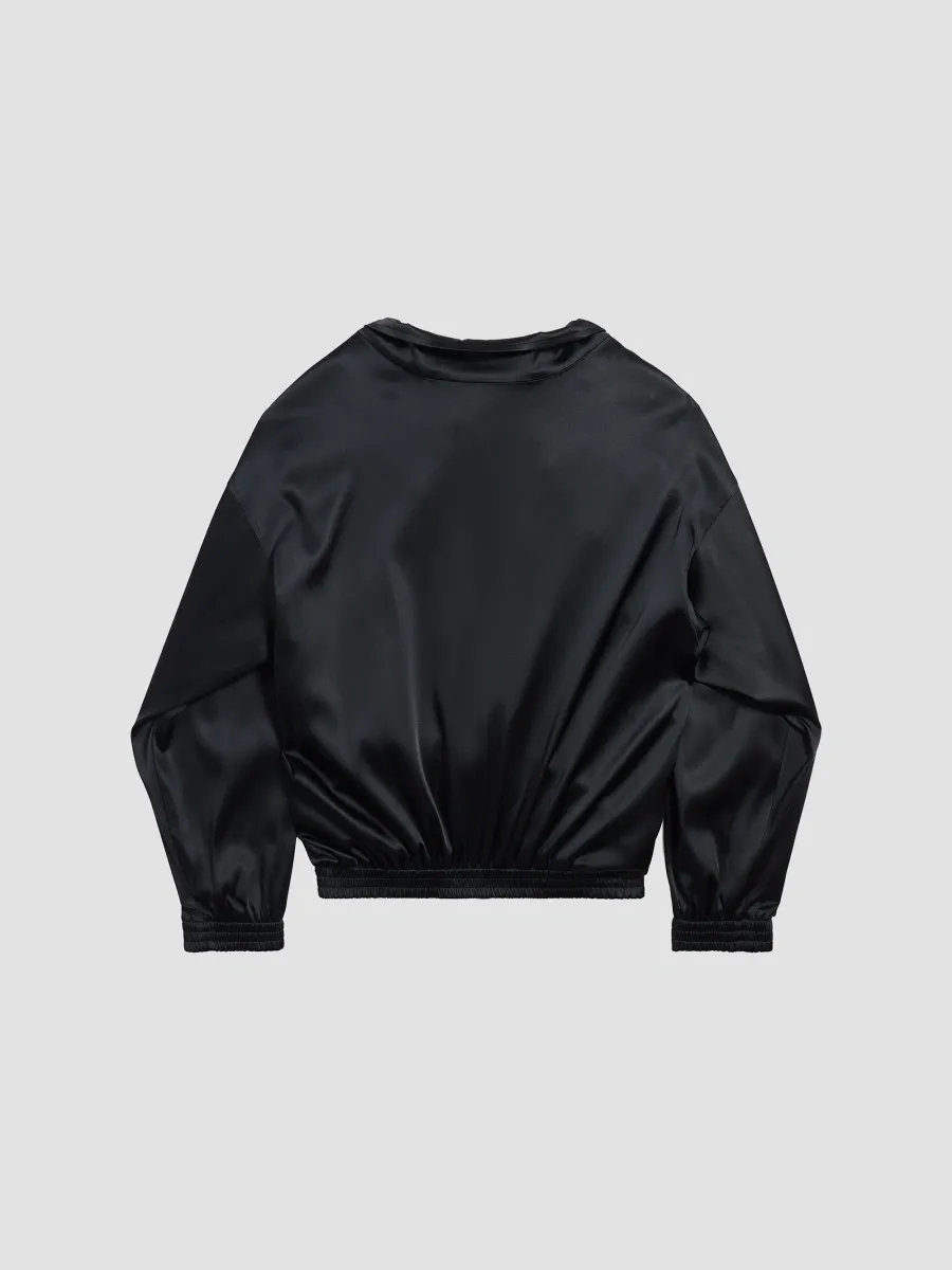 Balenciaga Women's Off-Shoulder Tracksuit Jacket | Thumbnail 2