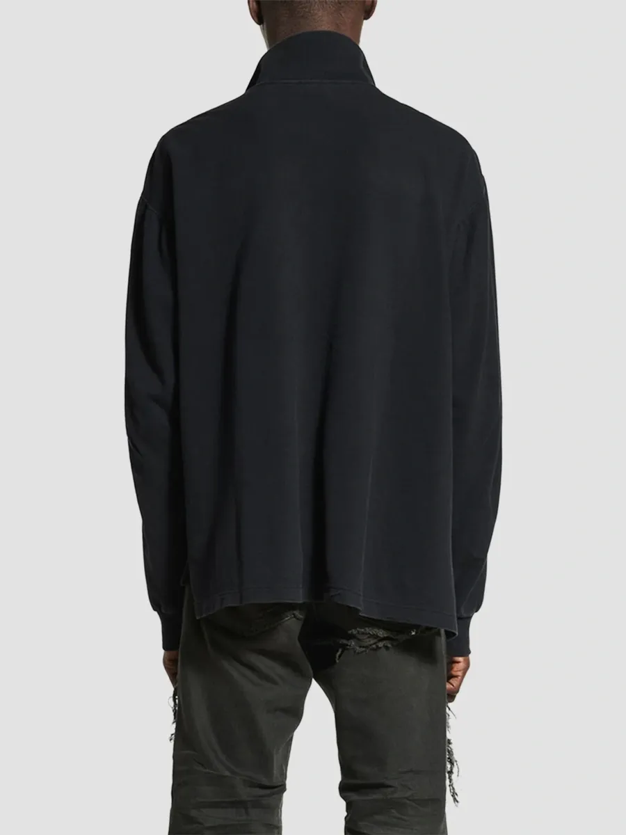 Balenciaga Men's Laurel Classic Long Sleeve Regular Polo Shirt | Thumbnail 5 Balenciaga Men's Laurel Classic Long Sleeve Regular Polo Shirt | Thumbnail 5