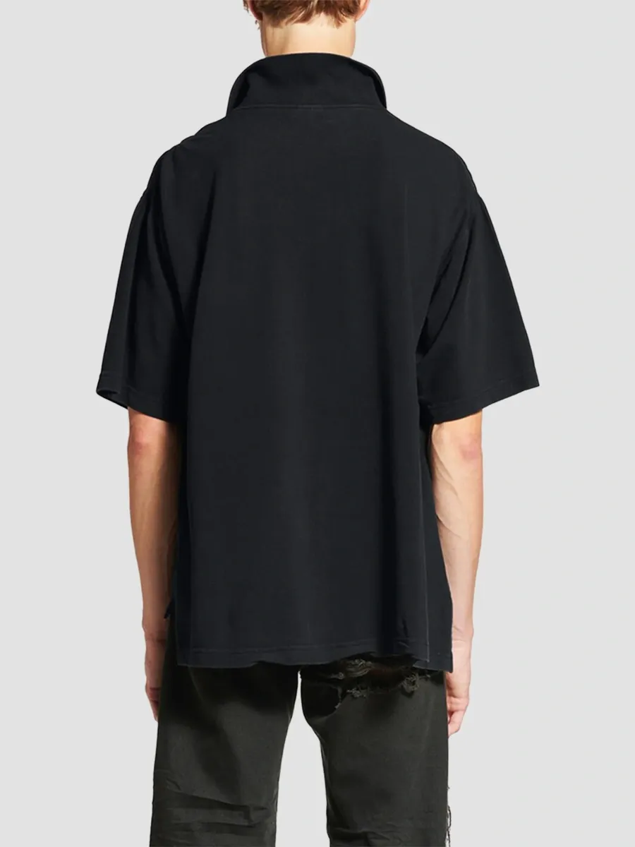 Balenciaga Men's Laurel Classic Short Sleeve Regular Polo Shirt | Thumbnail 5 Balenciaga Men's Laurel Classic Short Sleeve Regular Polo Shirt | Thumbnail 5