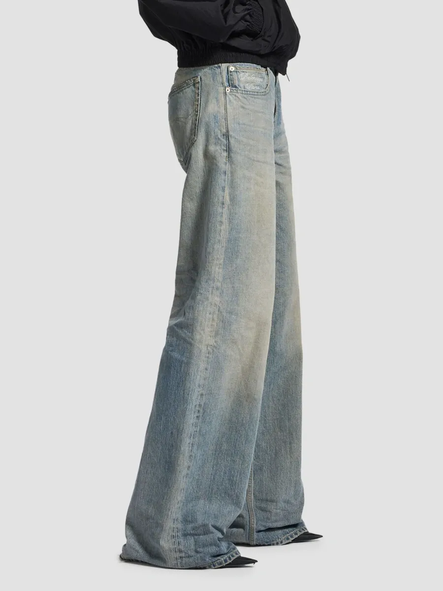 Balenciaga Women's Wide Leg Baggy Pants | Thumbnail 4 Balenciaga Women's Wide Leg Baggy Pants | Thumbnail 4