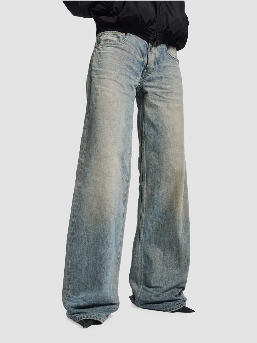 Balenciaga Women's Wide Leg Baggy Pants | Thumbnail 6 Balenciaga Women's Wide Leg Baggy Pants | Thumbnail 6