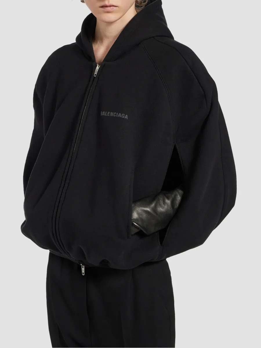 Balenciaga Women's Balloon Cape Hoodie | Thumbnail 6 Balenciaga Women's Balloon Cape Hoodie | Thumbnail 6