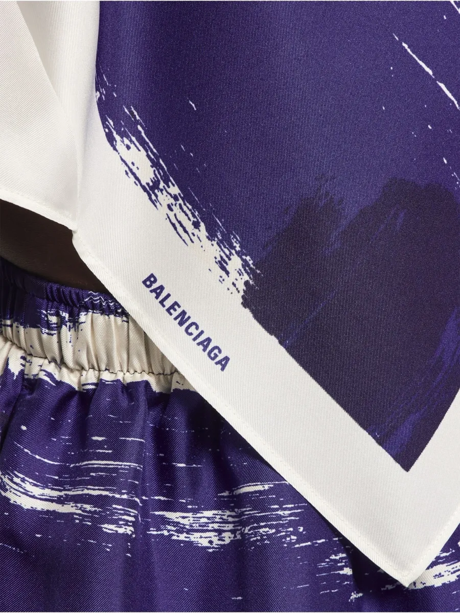 Balenciaga Women's Paintbrush Cape Top | Thumbnail 6