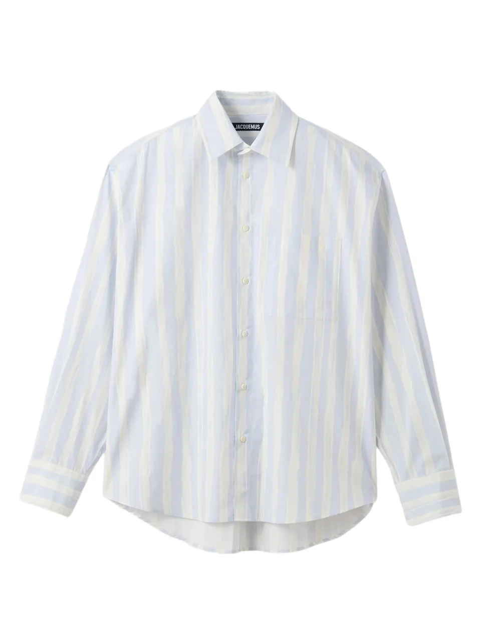 Jacquemus Men's Striped Cotton Shirt