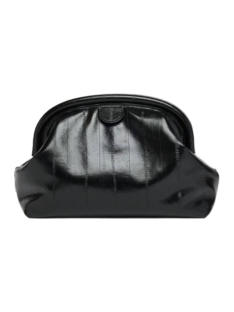 Women's Falabella Eel-Embossed Clutch Women's Falabella Eel-Embossed Clutch