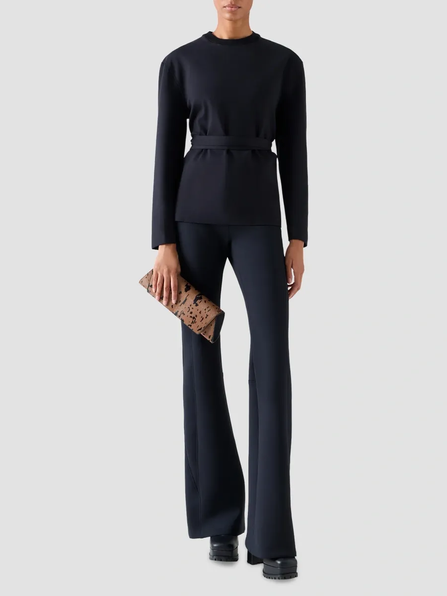Akris Women's Anouk Apaloosa-Print Calf Hair & Leather Clutch - Appaloose Spotted | Thumbnail 2 Akris Women's Anouk Apaloosa-Print Calf Hair & Leather Clutch - Appaloose Spotted | Thumbnail 2
