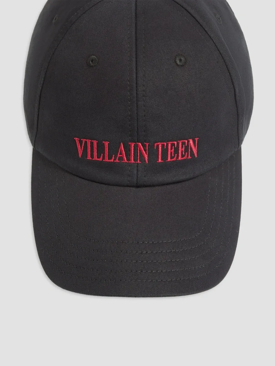 Valentino Women's Myvilla Embroidered Cotton Baseball Cap | Thumbnail 4 Valentino Women's Myvilla Embroidered Cotton Baseball Cap | Thumbnail 4