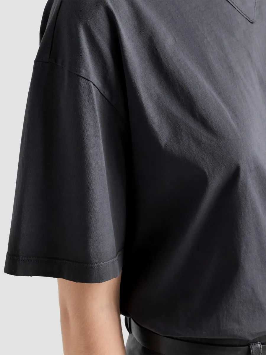 Prada Women's Cotton Jersey T-Shirt | Thumbnail 5 Prada Women's Cotton Jersey T-Shirt | Thumbnail 5