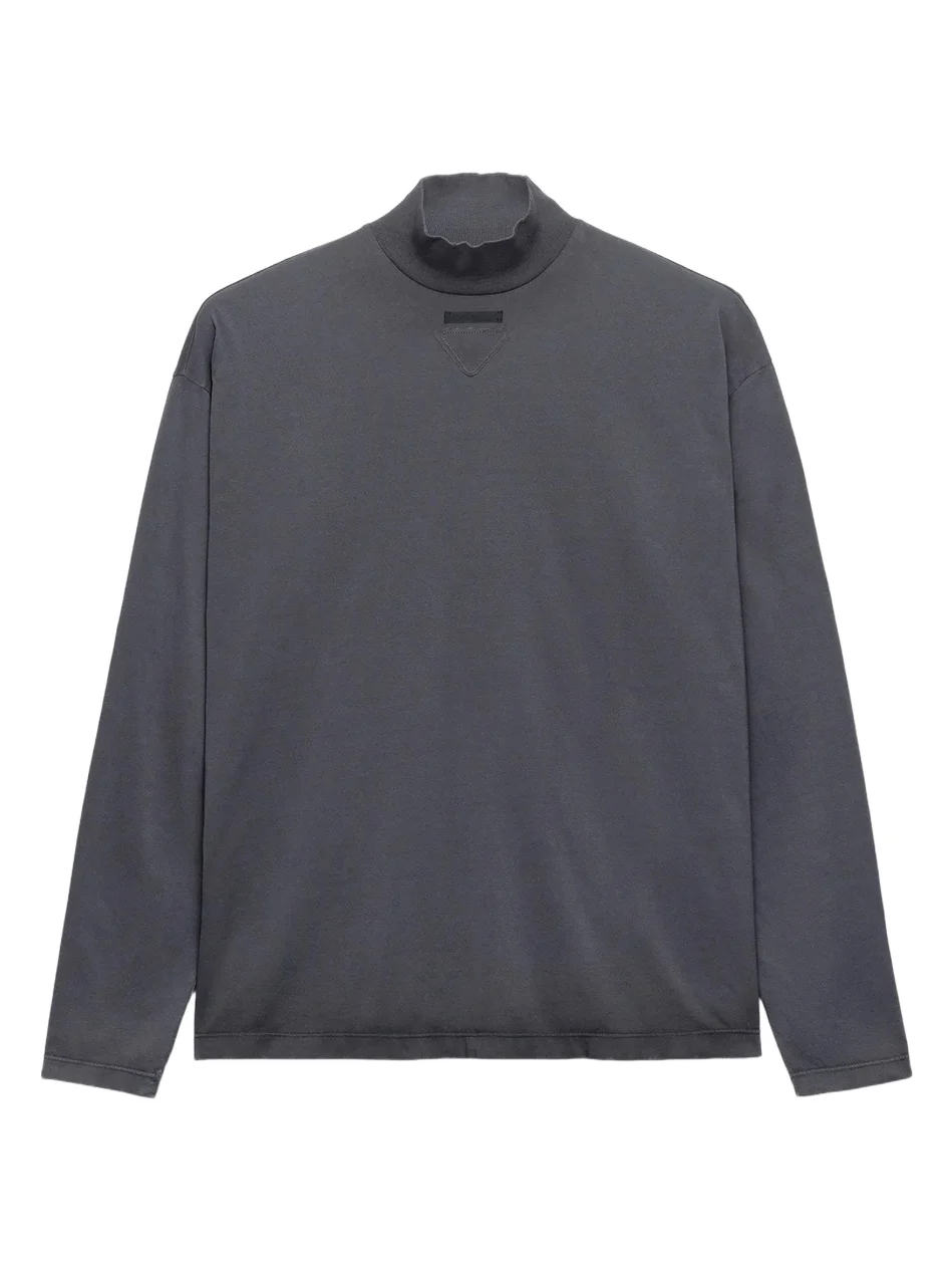 Women's Long-Sleeved Cotton Jersey T-Shirt Women's Long-Sleeved Cotton Jersey T-Shirt