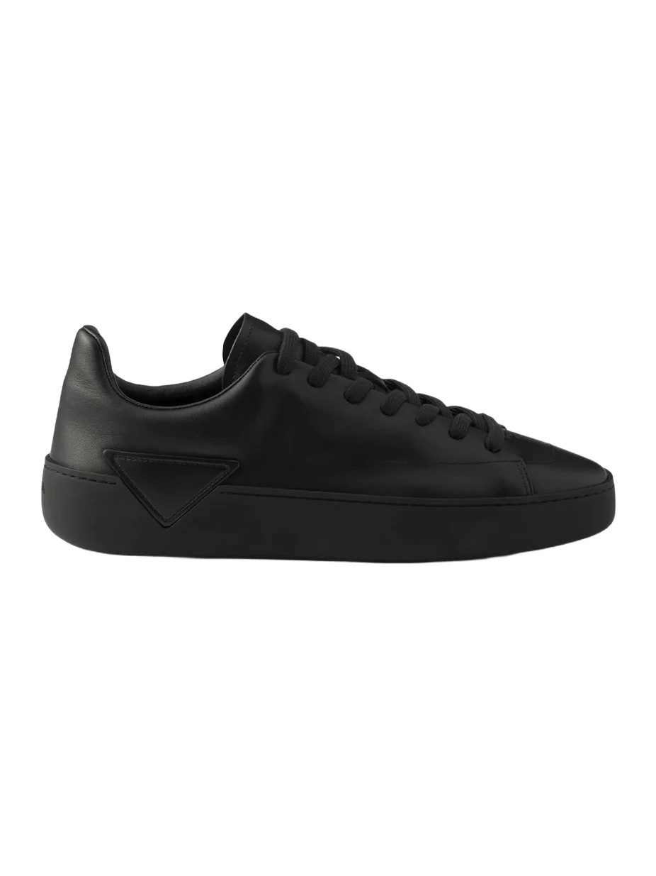 Prada Men's Court Leather Sneakers