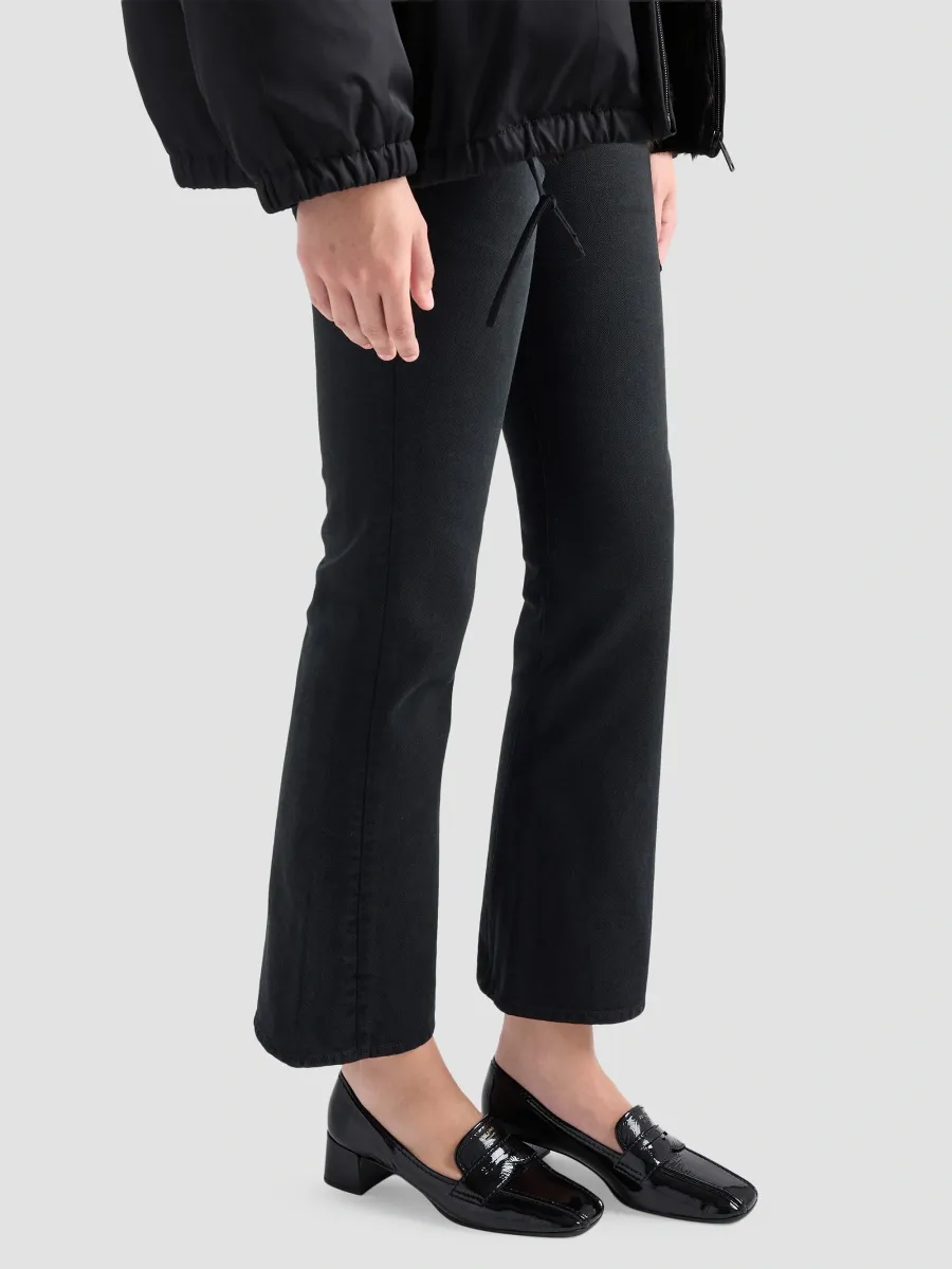 Prada Women's Black Denim Jeans | Thumbnail 3