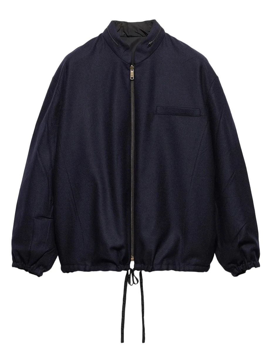 Women's Wool Blouson Jacket Women's Wool Blouson Jacket