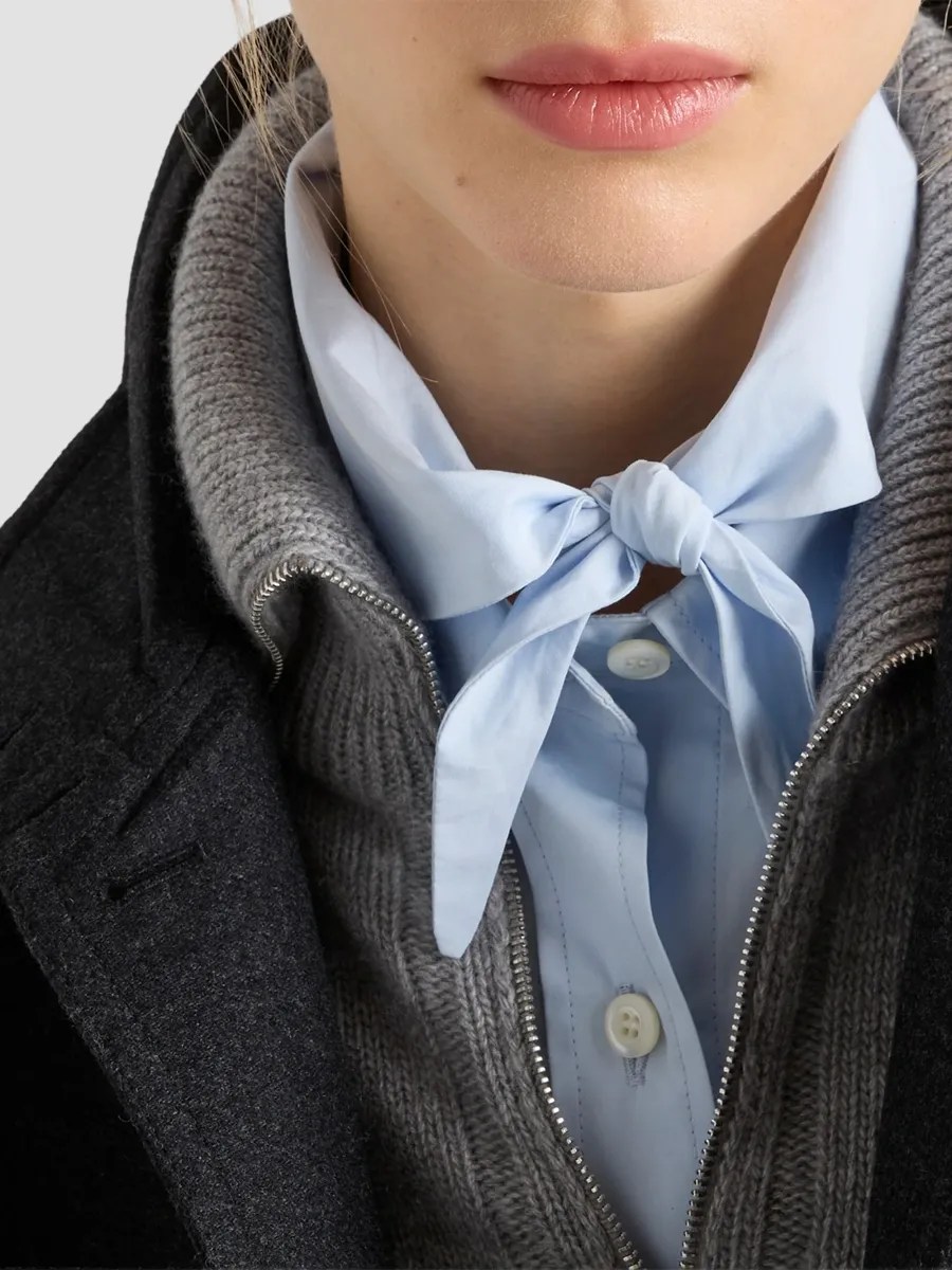 Prada Women's Wool Blouson Jacket | Thumbnail 6 Prada Women's Wool Blouson Jacket | Thumbnail 6